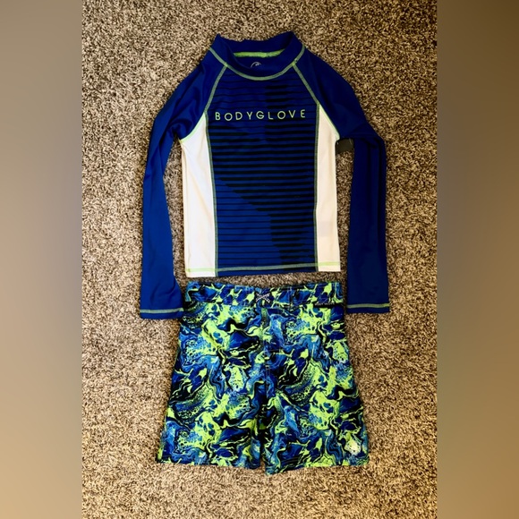 Body Glove Other - New Boy’s Body Glove Swim Trunks With Rash Guard